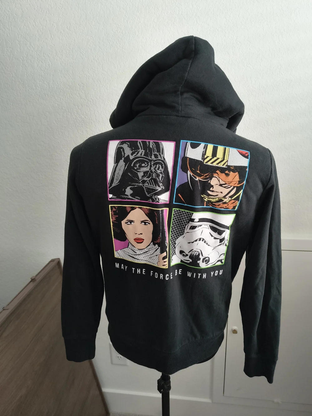 Star Wars Kids Black Zip Hoodie